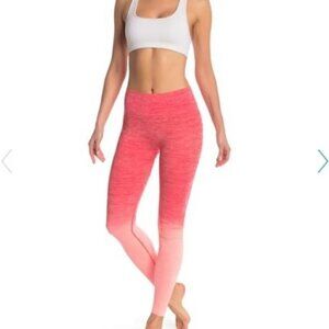 Electric Yoga Pink Ombre Seamless Leggings